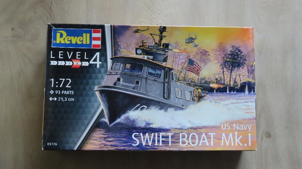Swift Boat Mk.1 Revell 1/72, Ophalen of Verzenden, Nieuw, 1:50 tot 1:200, Revell