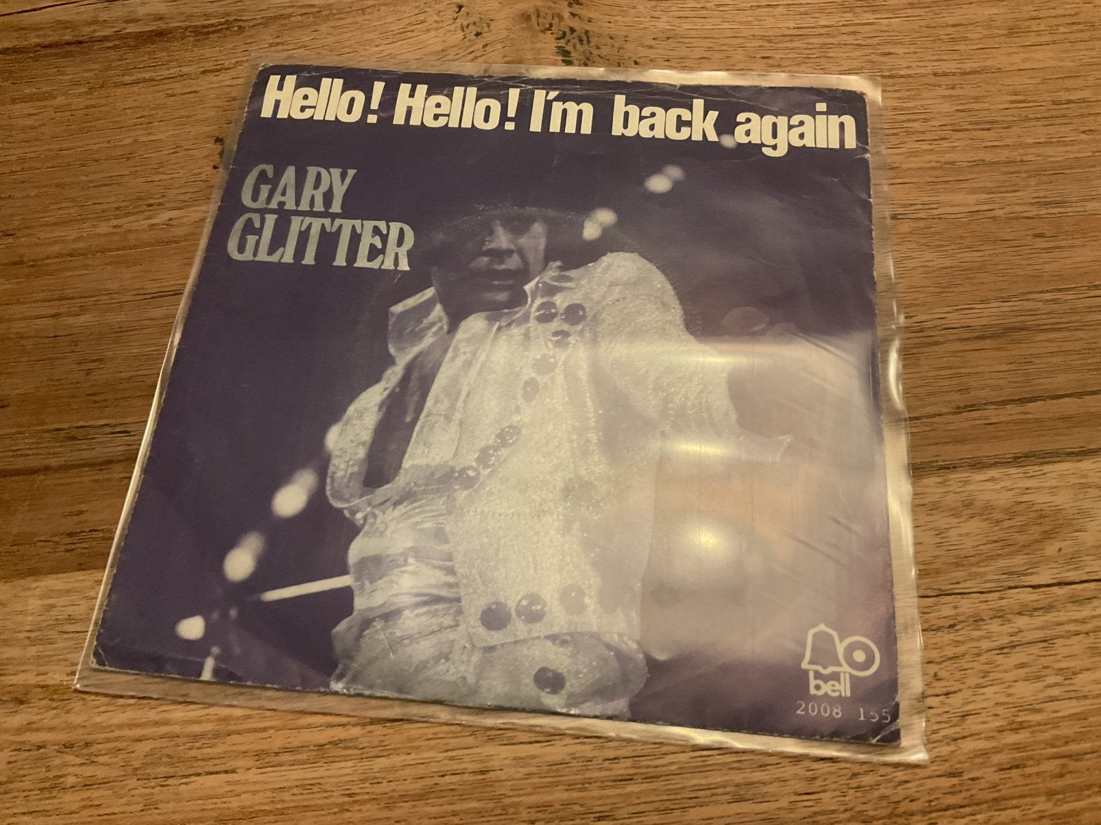 Gary Glitter, Hello! Hello! I’m back again, Ophalen of Verzenden, 7 inch, Pop