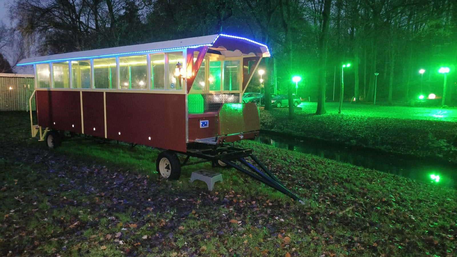 Gerestaureerde paardentram – horecawagen / evenementenwagen, Ophalen, Zo goed als nieuw