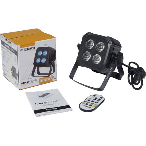 ALGAM LIGHTING - MINIPAR46-QUAD, Geluidgestuurd, ., Nieuw, Ophalen of Verzenden