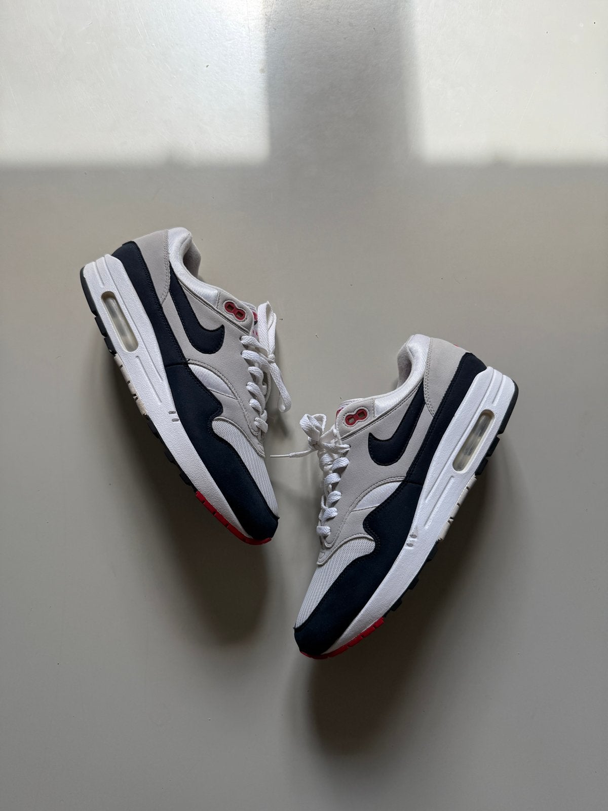 Air Max 1 Anniversary Obsidian, Ophalen of Verzenden, Gedragen, Blauw