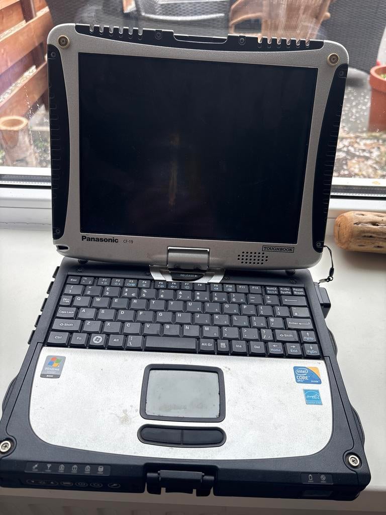 Panasonic CF-19 Toughbook laptop incl oplader, Computers en Software, Windows Laptops, Gebruikt, 2 tot 3 Ghz, Qwerty, 10 inch of minder