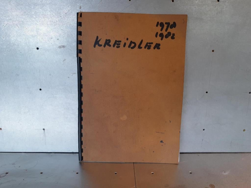 5 Kreidler boekjes, Fietsen en Brommers, Handleidingen en Instructieboekjes, Ophalen, Gebruikt