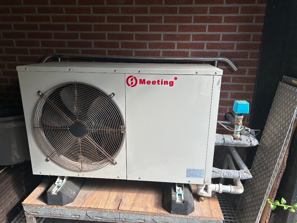 2x warmtepomp 12kw, Doe-het-zelf en Verbouw, Verwarming en Radiatoren, Ophalen, 30 tot 80 cm, Gebruikt, Overige typen