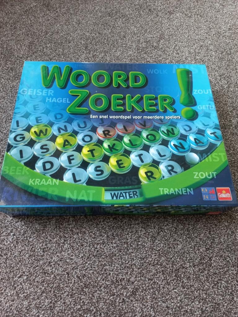Woordzoeker spel met nieuwe uitbreidingsset, Vijf spelers of meer, Ophalen of Verzenden, Zo goed als nieuw, Goliath