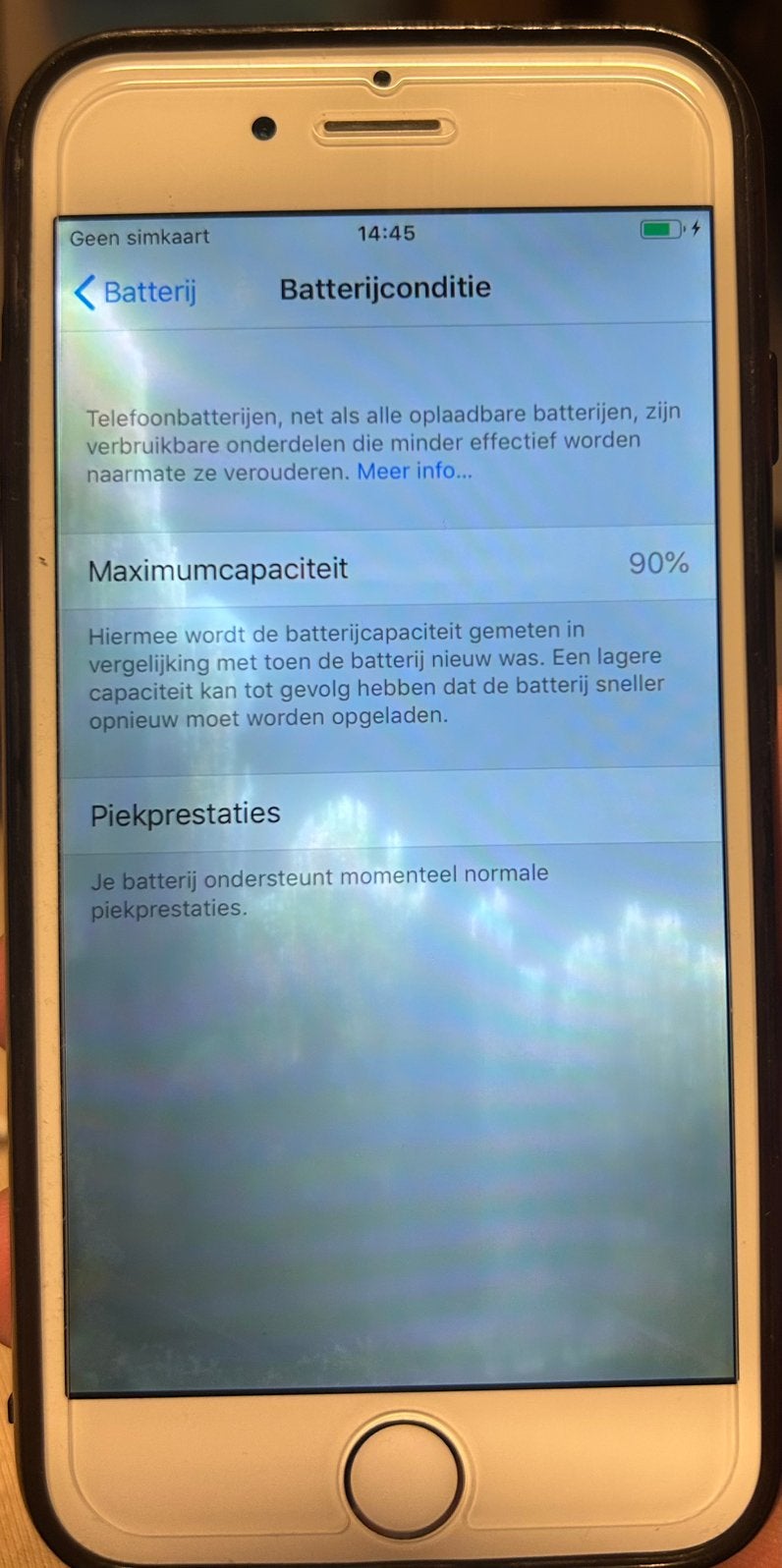 Apple iPhone 6 (wit) 90% batterij-capaciteit, Telecommunicatie, Mobiele telefoons | Apple iPhone, Gebruikt, 16 GB, Wit, Ophalen of Verzenden