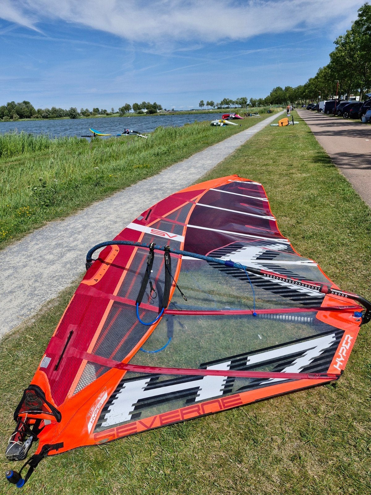 Severne H7 2024 7.0, Watersport en Boten, Windsurfen, Ophalen, Zeil