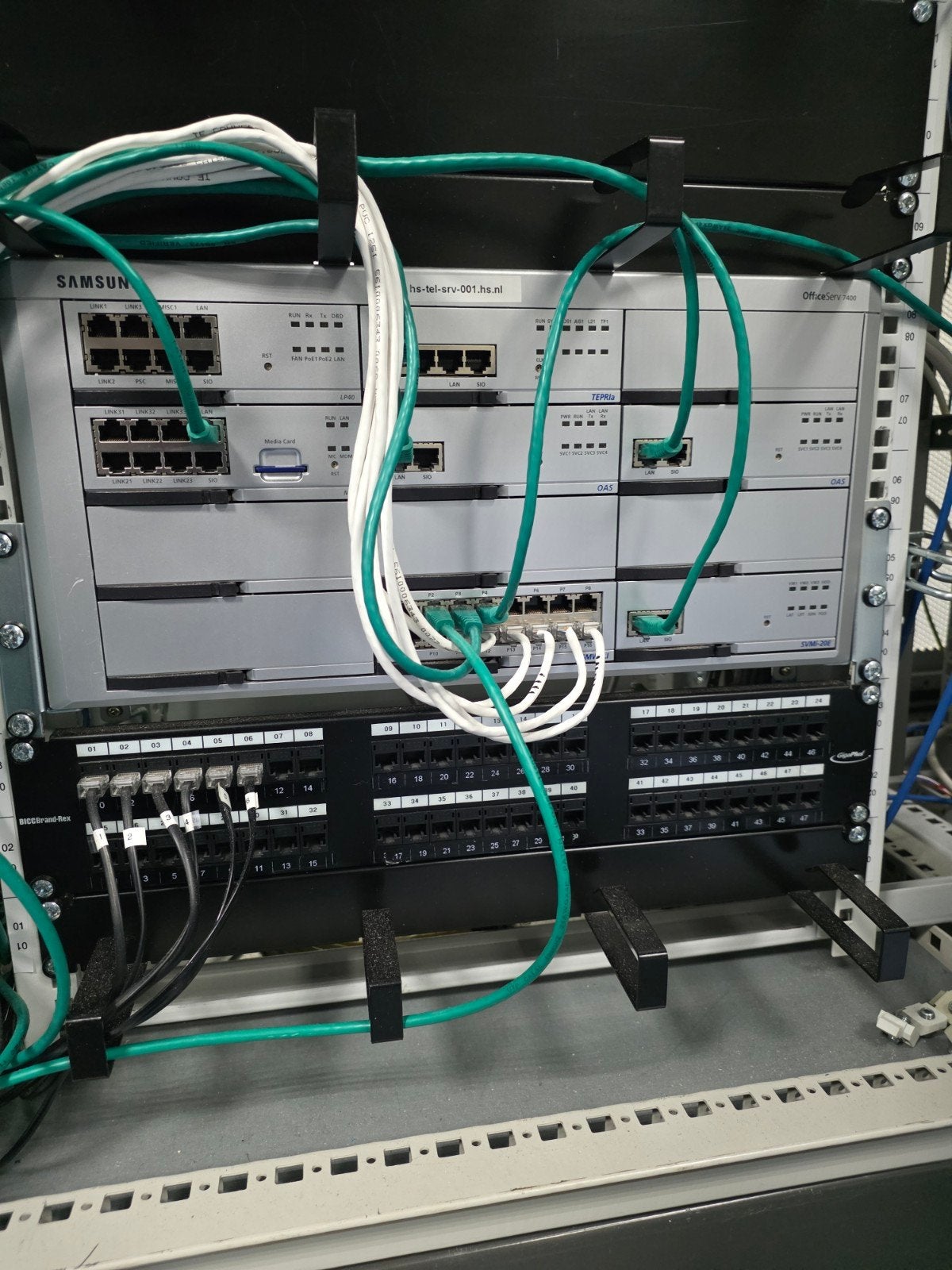 Samsung OfficeServ 7400 Telefooncentrale, Ophalen of Verzenden, Gebruikt, Overige typen