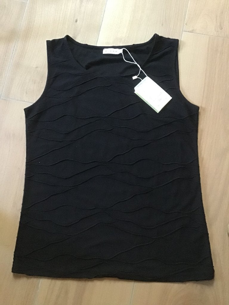 Nieuw zwart  zonnehemdje van Micha maat M, Kleding | Dames, Maat 38/40 (M), Zwart, Nieuw, Ophalen of Verzenden