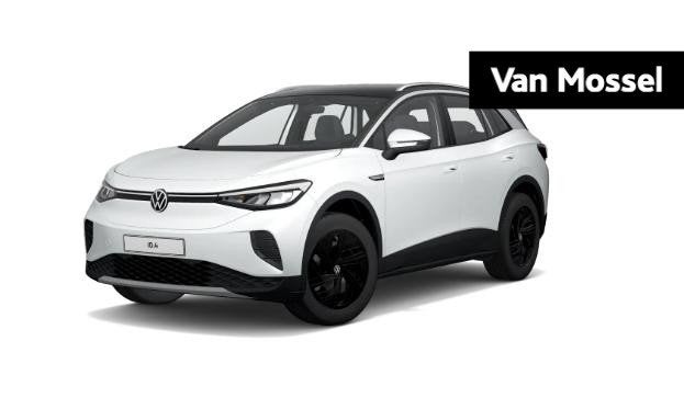 Volkswagen ID.4 Pro 77 kWh 204 PK| Dealeronderhouden | Navig, Auto's, Volkswagen, 12 maanden, Gebruikt, Zwart, 528 km
