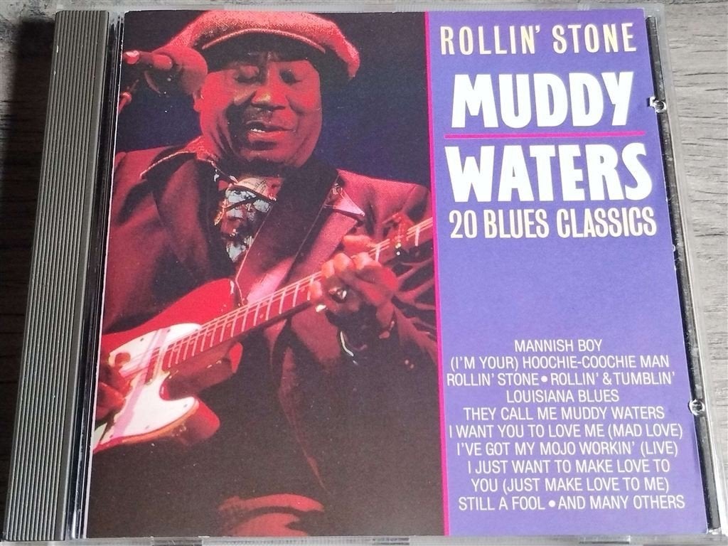 Muddy Waters - Rollin\' Stone, Ophalen of Verzenden, Zo goed als nieuw, Jazz
