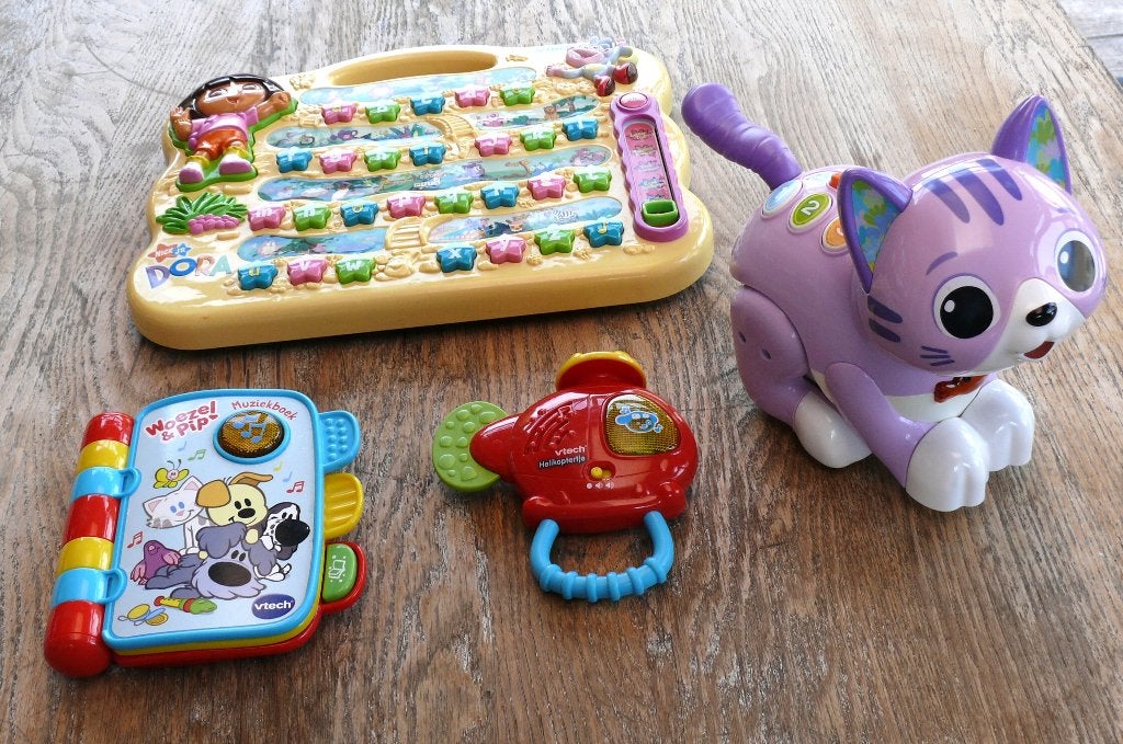 V-Tech speelgoed set van 4 stuks, Kinderen en Baby's, Speelgoed | Vtech, Ophalen of Verzenden, Gebruikt, 2 tot 4 jaar