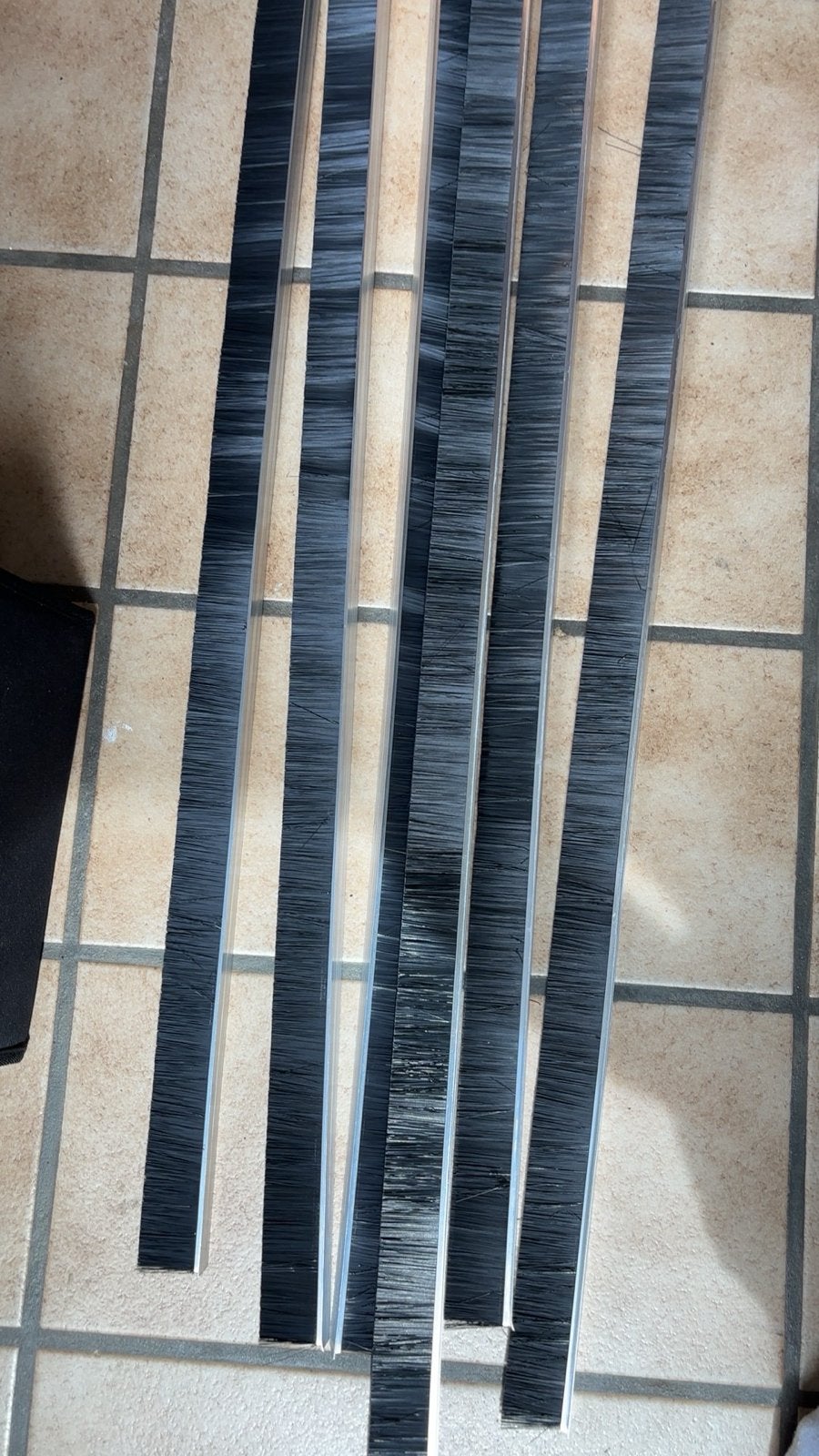 Tochtstrip met borstel - FIXMAN (nieuw), Minder dan 80 cm, Overige typen, Minder dan 200 cm, Nieuw