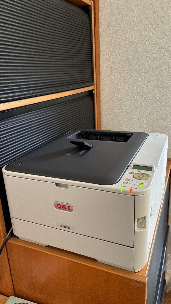 Kleuren LED/Laserprinter OKI C332, Computers en Software, Printers, Gebruikt, Printer, Kleur printen, Ophalen of Verzenden
