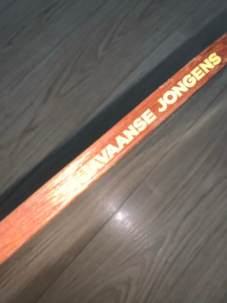 Houten schaakbord 'Javaanse Jongens', Ophalen of Verzenden, Zo goed als nieuw, Schaken