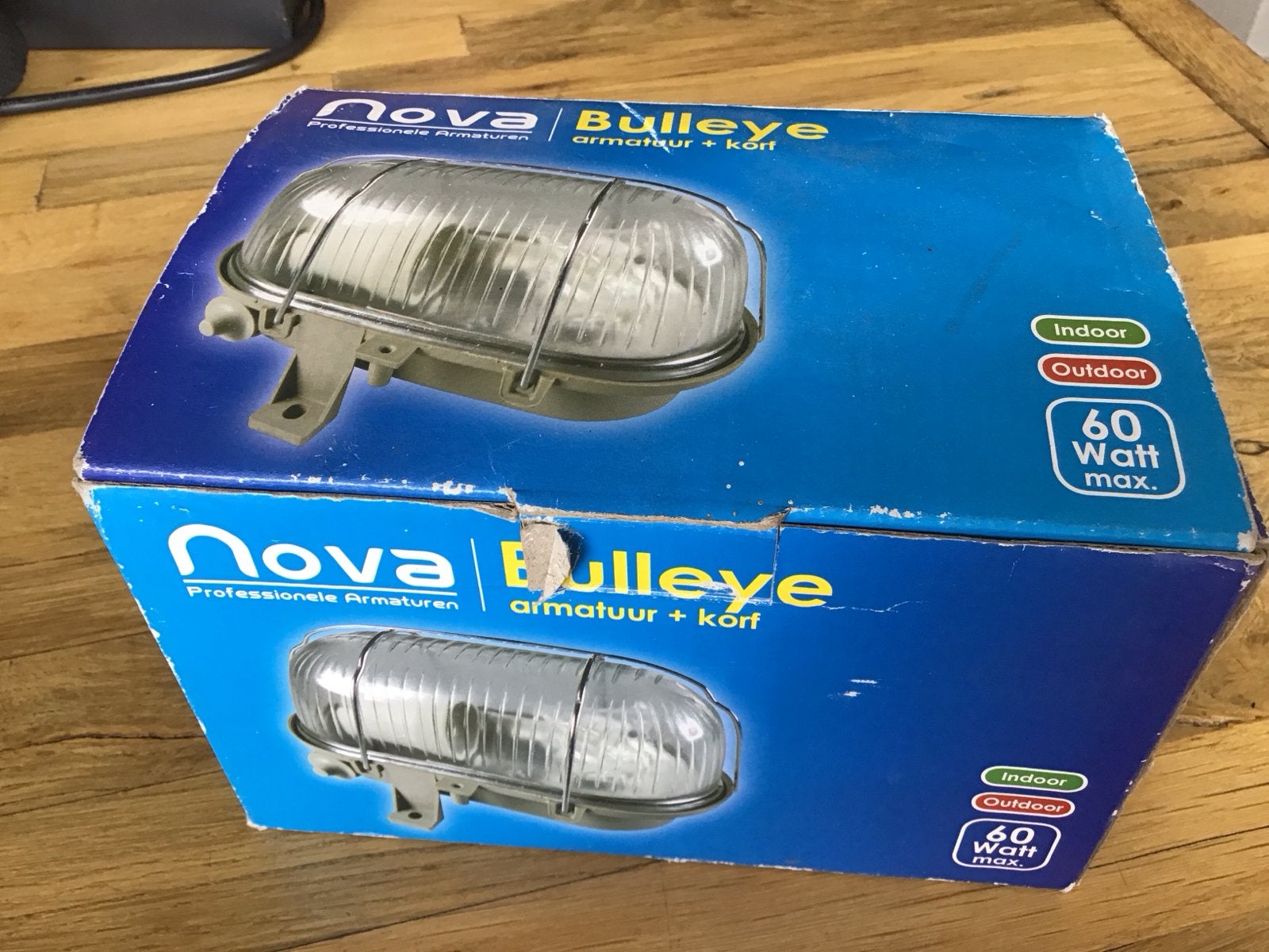 Nova Bulleye armatuur + korf - Nieuw in doos, Ophalen of Verzenden, Nieuw, Overige merken