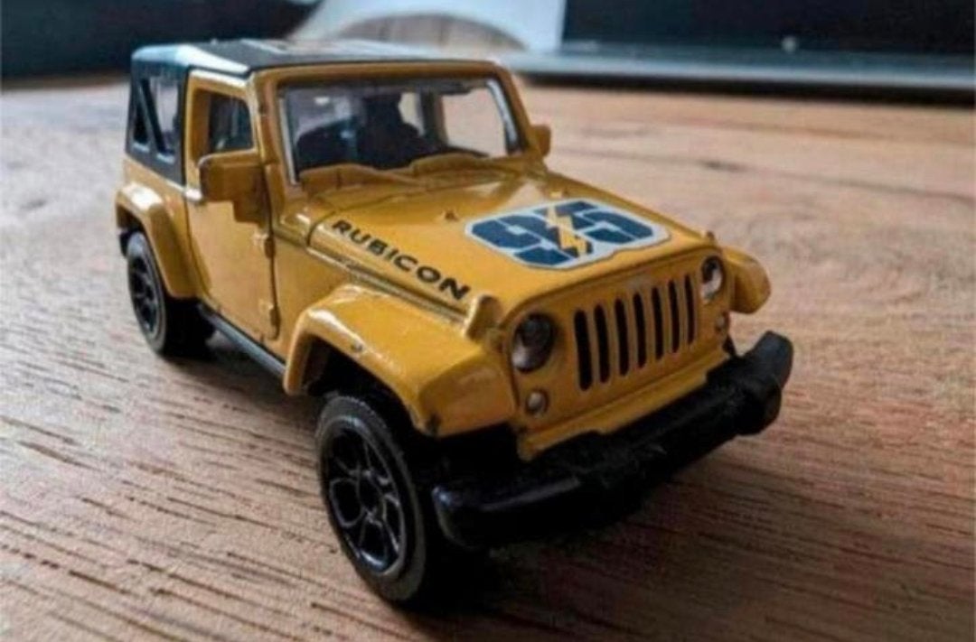 Jeep Wrangler Rubicon Majorette 2016 – 1:64, Ophalen of Verzenden, Gebruikt, Auto