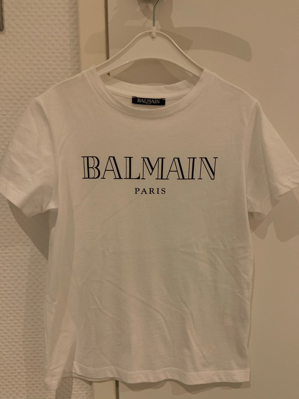 Balmain shirt met logo print 8 jaar, Ophalen of Verzenden, Zo goed als nieuw, Meisje, Shirt of Longsleeve
