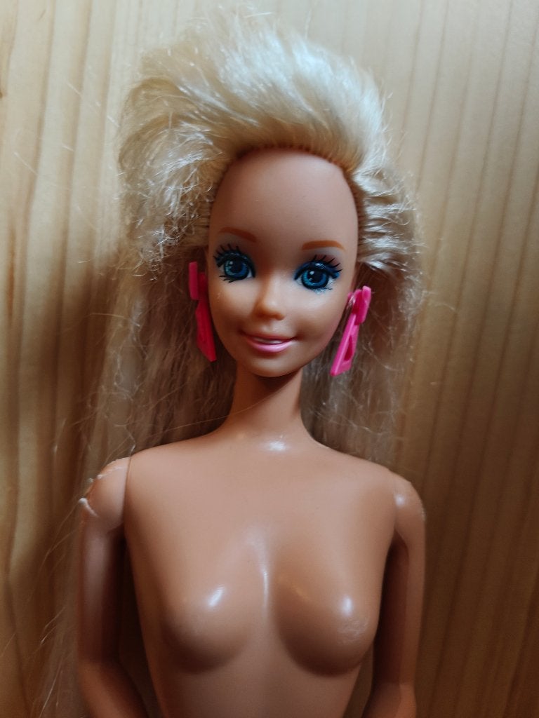 Totally Hair Barbie vintage jaren 90, Ophalen, Zo goed als nieuw, Pop