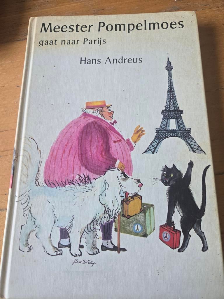 Meester Pompelmoes gaat naar Parijs - Hans Andreus, Ophalen of Verzenden, Gelezen, Hans Andreus, Fictie algemeen
