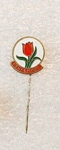 volmetaal speld Keukenhof Lisse met tulp, Verzamelen, Ophalen of Verzenden, Overige onderwerpen, Speldje of Pin