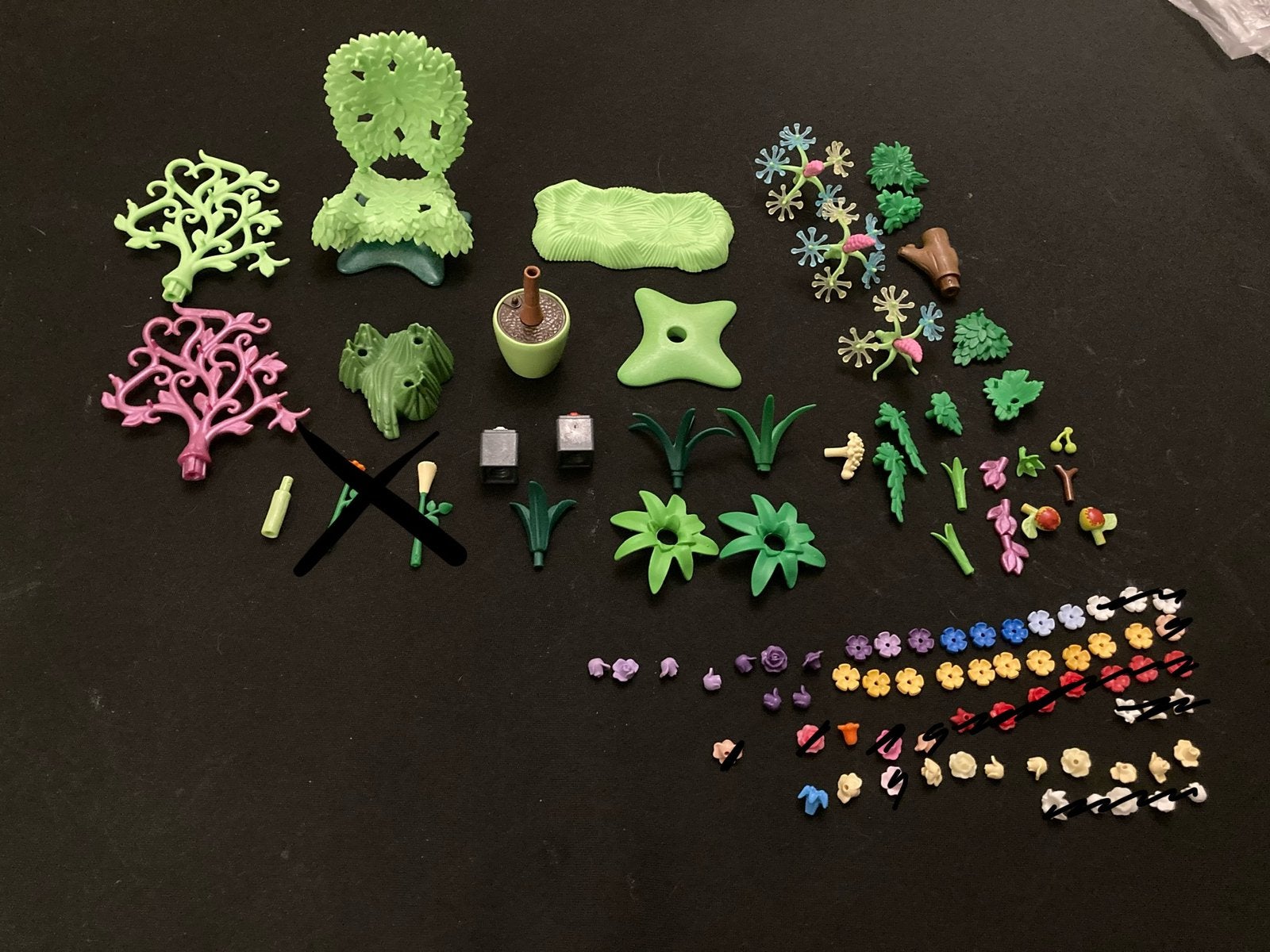 Playmobil bloemen, planten ed.., Kinderen en Baby's, Ophalen of Verzenden