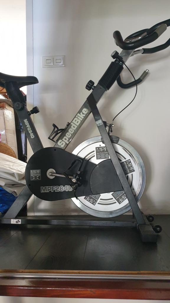 MPF SpeedBike Hometrainer - Zo goed als nieuw, Ophalen, Spinningfiets, Zo goed als nieuw, Metaal