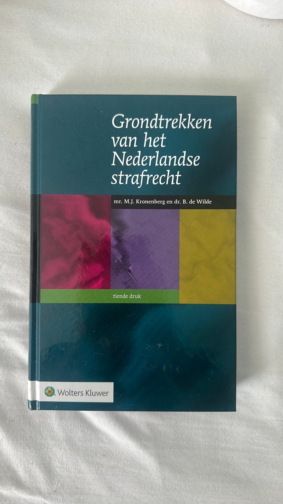 Grondtrekken van het Nederlandse strafrecht, Ophalen of Verzenden, Zo goed als nieuw