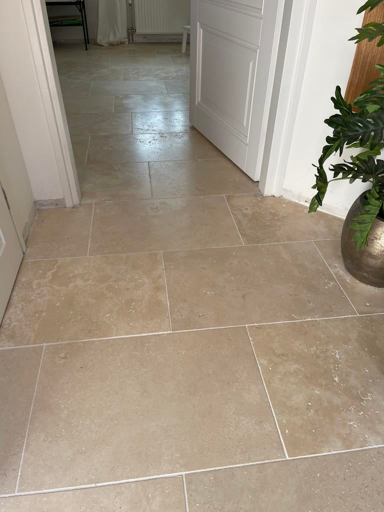 Travertin bianco, beige, light. 10m2., Doe-het-zelf en Verbouw, Tegels, Ophalen, 40 tot 60 cm, Nieuw, 10 m² of meer