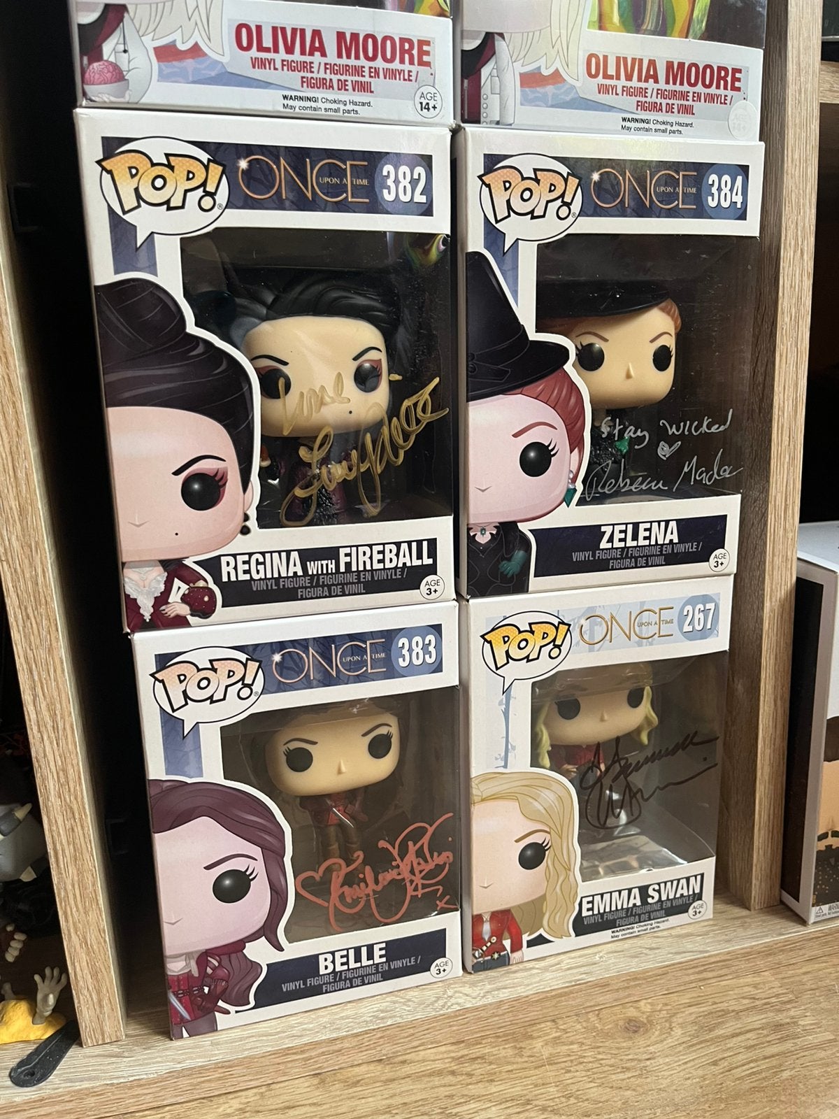 Gesigneerde Once Upon a Time Funko Pops, Verzamelen, Poppetjes en Figuurtjes, Ophalen of Verzenden, Zo goed als nieuw