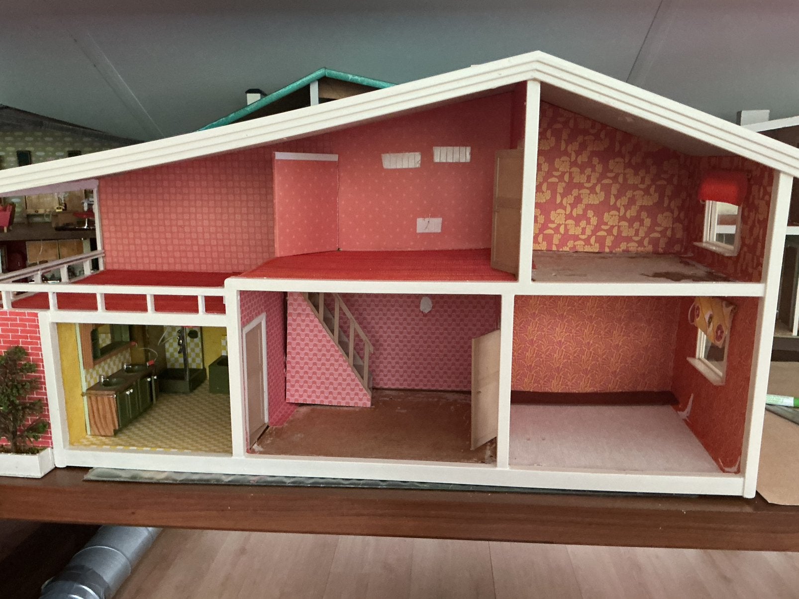 Vintage Lundby/ Hanse poppenhuis, Verzamelen, Ophalen of Verzenden, Zo goed als nieuw, Poppenhuis