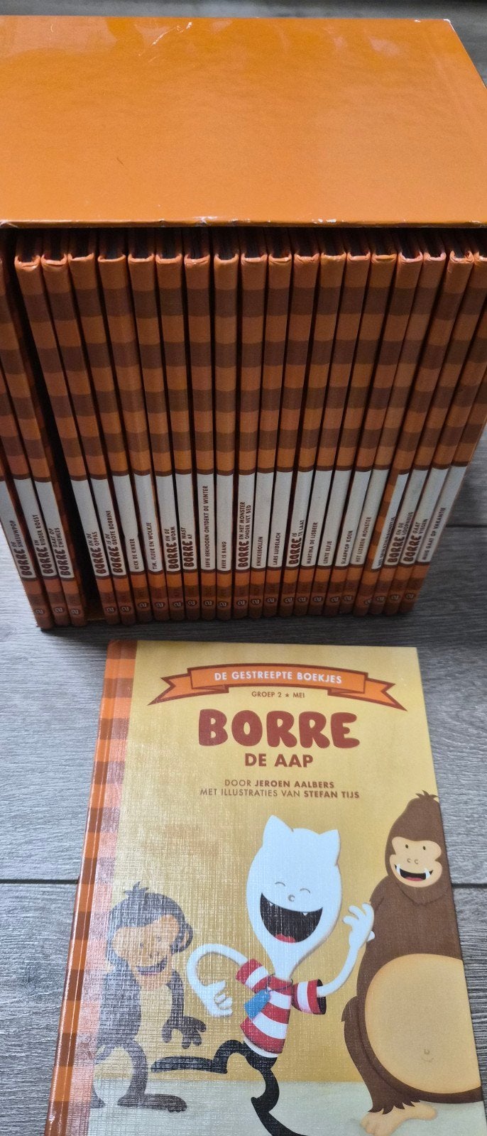 Complete set Borre Boekjes - De Gestreepte Boekjes, Ophalen of Verzenden