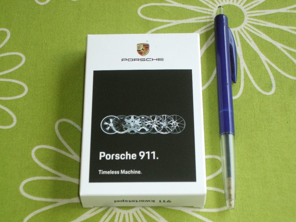 Porsche 911 kwartet, Verzamelen, Ophalen of Verzenden, Zo goed als nieuw, Kwartet(ten)