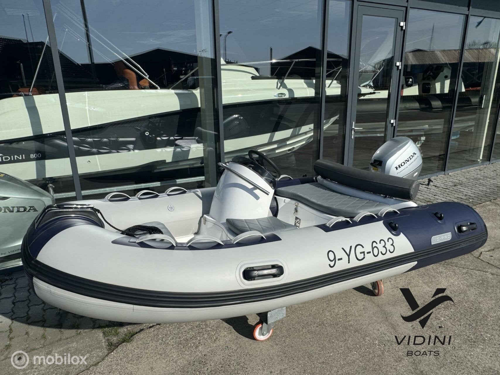 Xc Pro 330 Deluxe met Honda 15pk en dekzeil, Gebruikt, Benzine, Overige merken