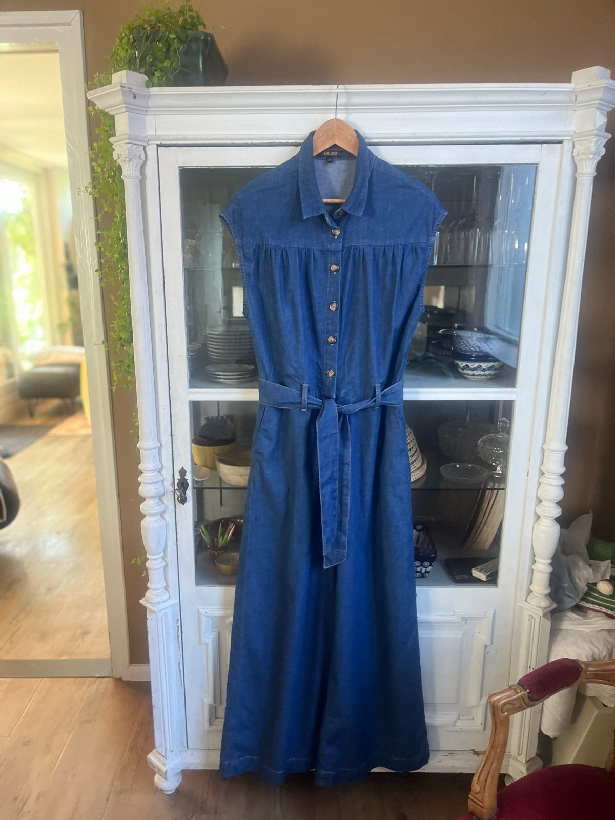 King Louie dames jumpsuit jeans maat 38 nieuw, Kleding | Dames, Ophalen of Verzenden, Nieuw, Maat 38/40 (M), Blauw