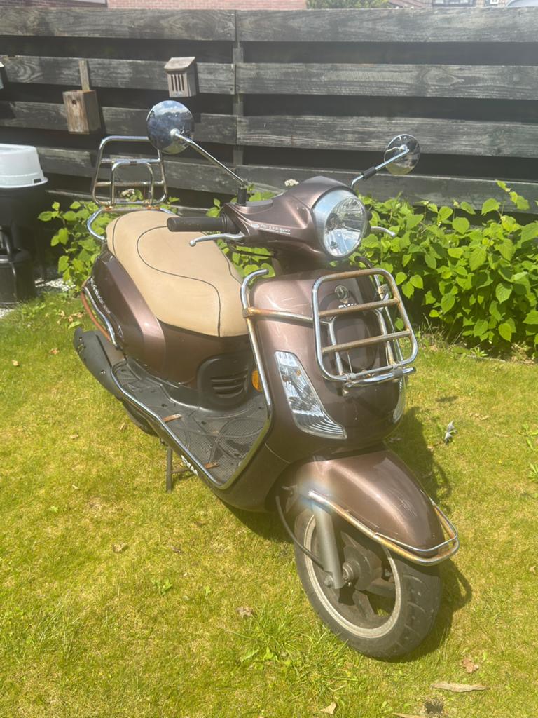 Sym fiddle 2 2014, Ophalen of Verzenden, Zo goed als nieuw, Benzine