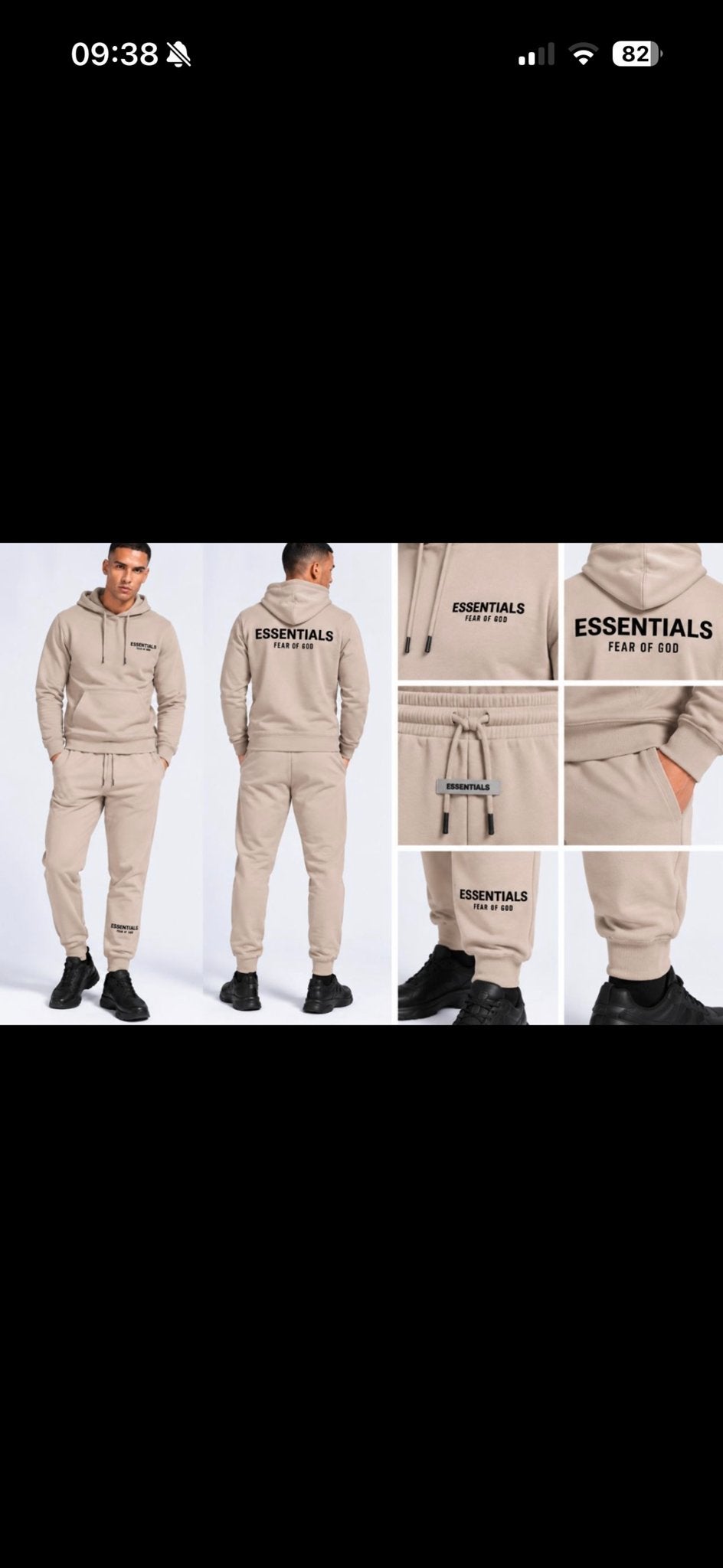 Essentials Fear of God Pak - Hoodie & Jogger Set, Ophalen of Verzenden, Nieuw