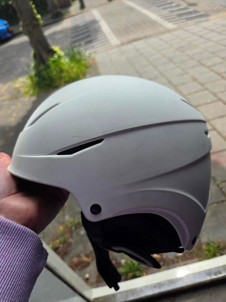 Witte skihelm / snowboardhelm, Ophalen of Verzenden, Zo goed als nieuw, Overige typen