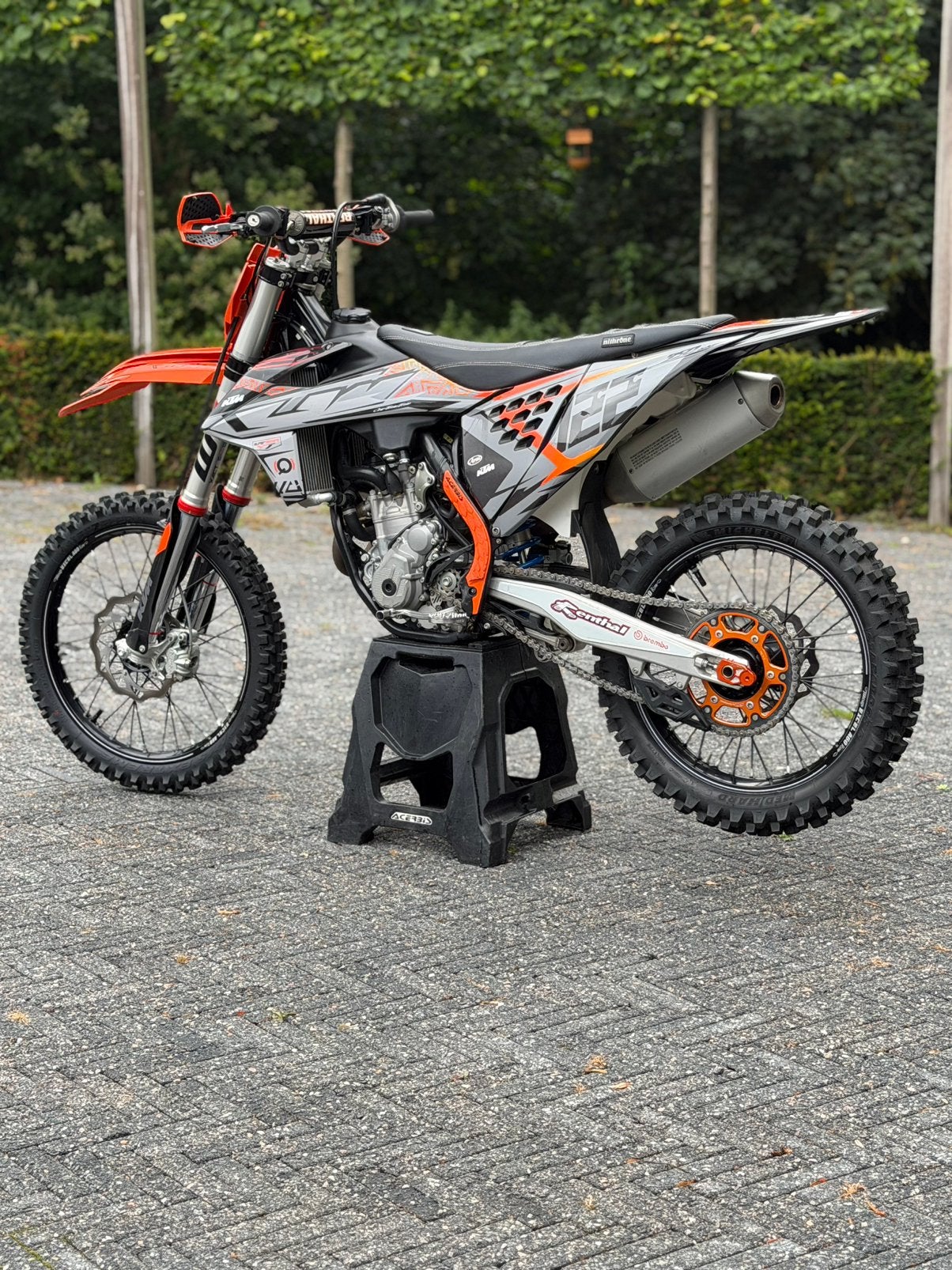 Ktm sxf 350  59 uur, Ophalen, Zo goed als nieuw, Overige merken