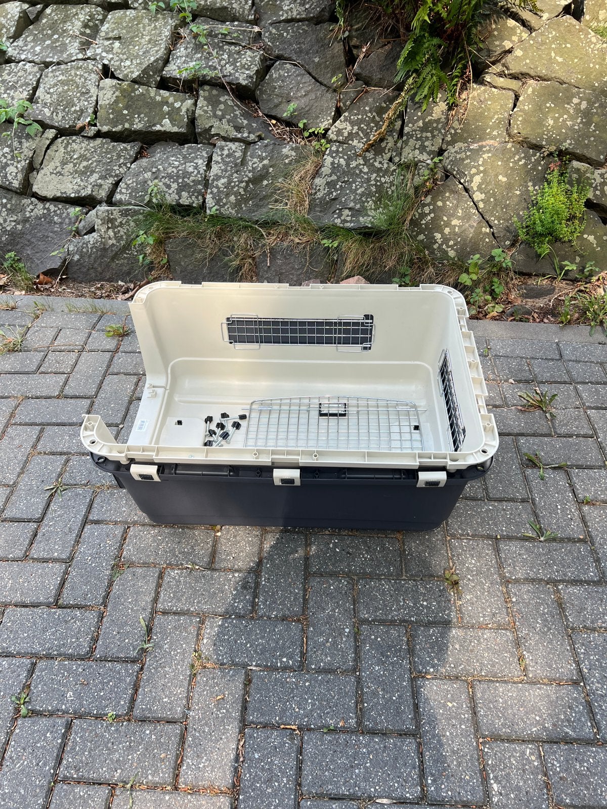 Bench hond transport, Dieren en Toebehoren, Ophalen, Zo goed als nieuw