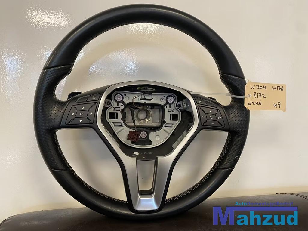 MERCEDES W204 R172 W246 Sportstuur stuur stuurwiel leer, Auto-onderdelen, Besturing, Gebruikt, Mercedes-Benz AG, Mercedes-Benz