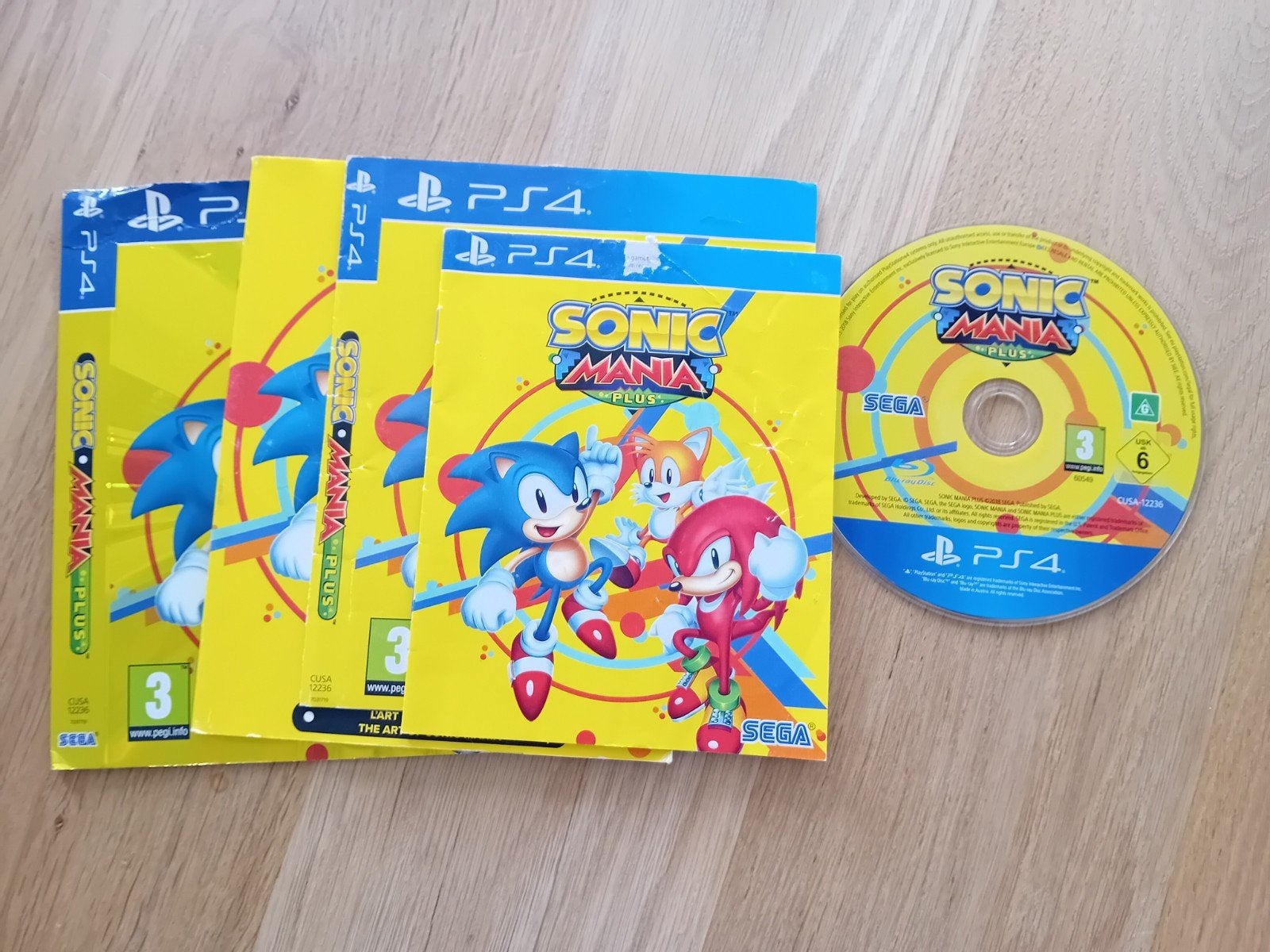 Sonic Mania Plus PS4 - Zo goed als nieuw, 1 speler, Ophalen of Verzenden, Zo goed als nieuw, Vanaf 3 jaar