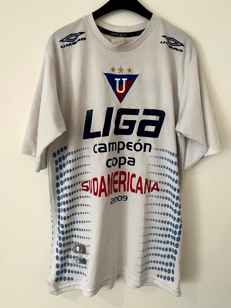 LDU Quito 2009 Copa Sudamericana Champions Umbro Size L, Verzenden, Buitenlandse clubs, Shirt