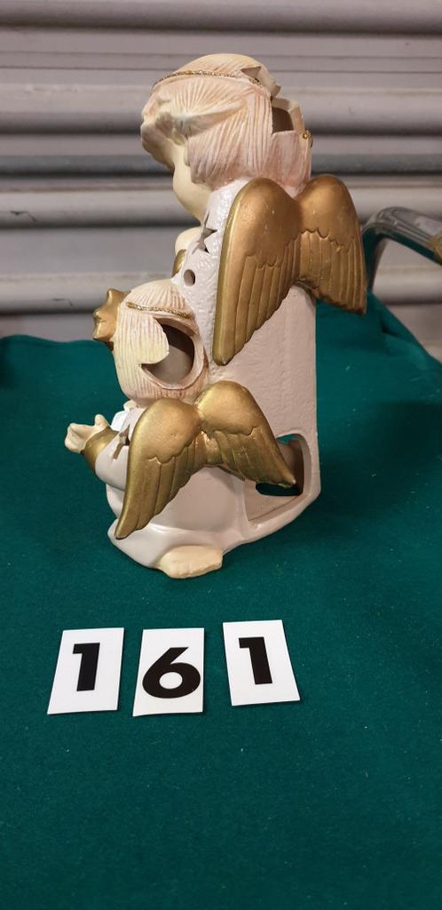 kerstbeeld waxinehouder aardewerk  [161 ], Diversen, Kerst, Ophalen of Verzenden, 'T Olde Gre-j, Info@toldegrej.nl, Endepoelstraat 20f Didam