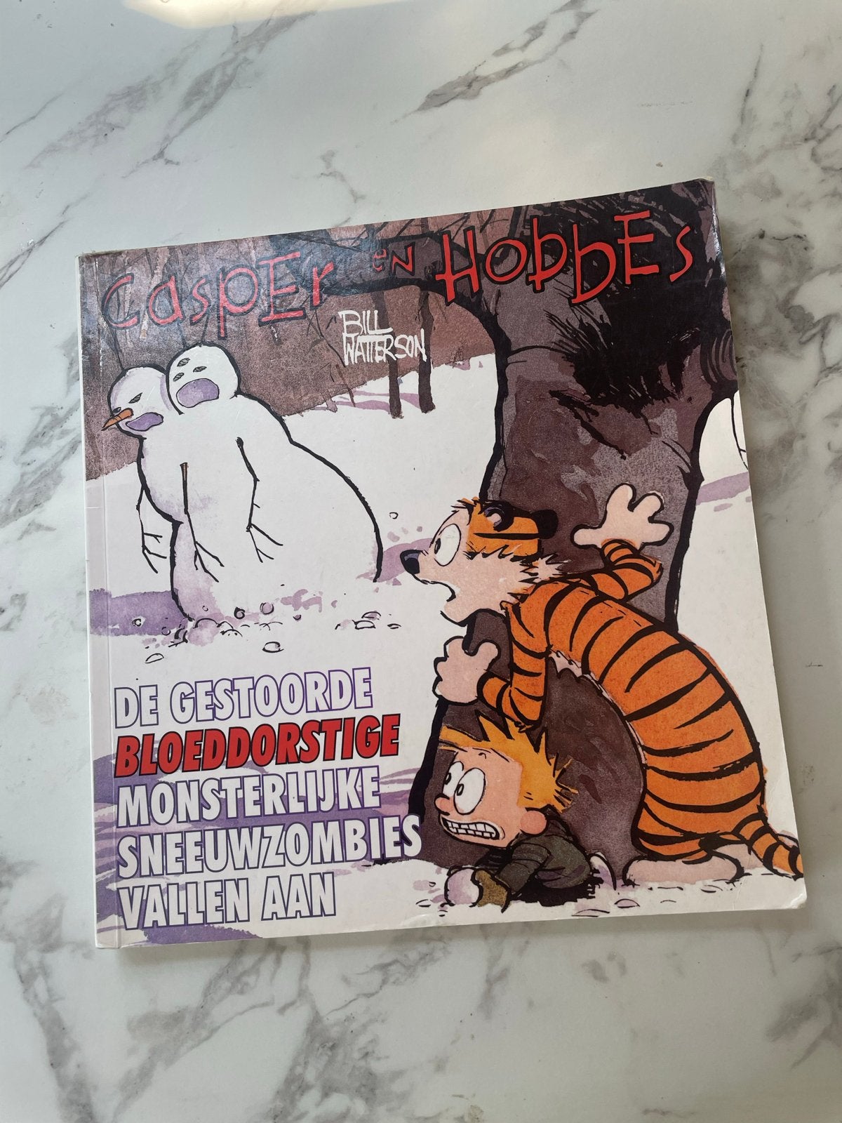 Casper en Hobbes - de gestoorde * sneeuwzombies vallen aan, Ophalen of Verzenden, Zo goed als nieuw