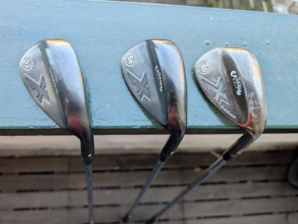 Callaway X Forged Black Oxide Wedge set, Ophalen, Zo goed als nieuw, Set, Callaway