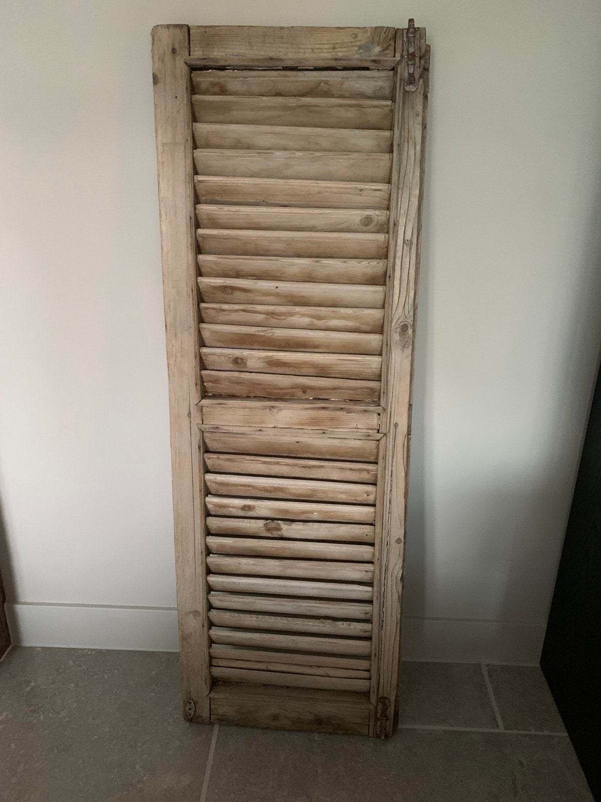 Houten louvre luiken, Ophalen of Verzenden, Zo goed als nieuw