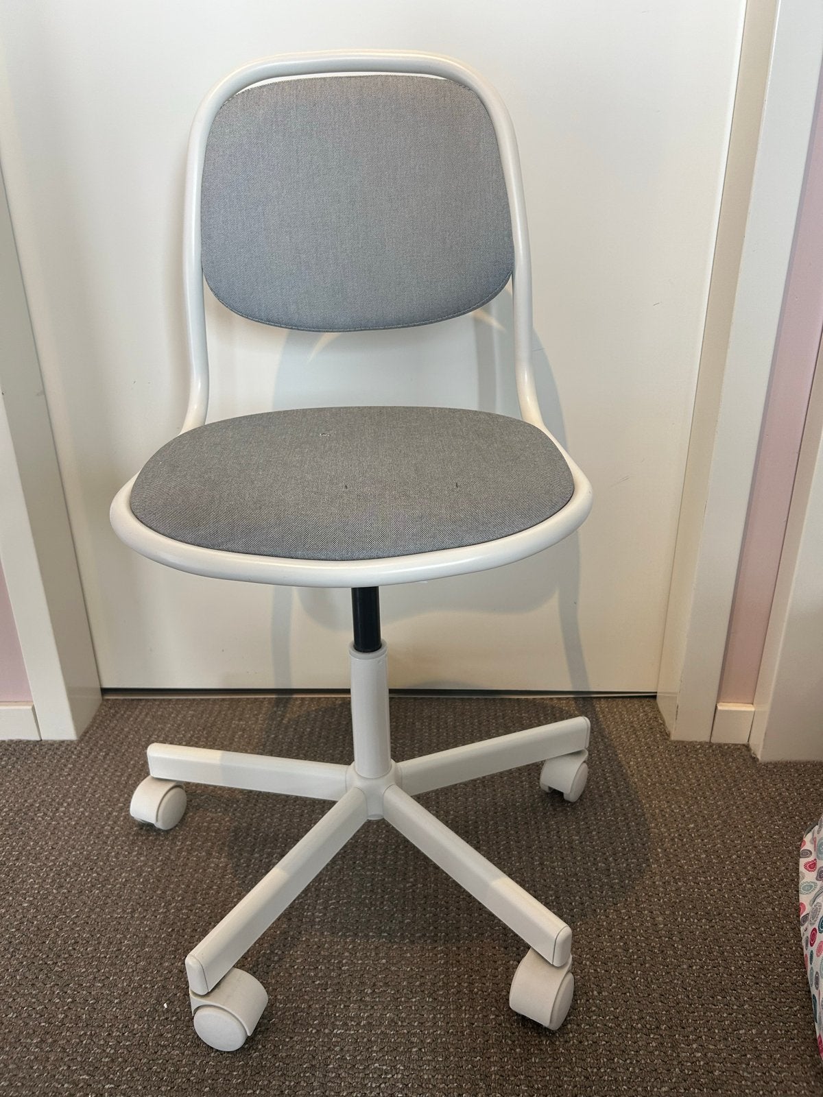 IKEA Orfjall / Örfjäll Bureaustoel - Grijs, Ophalen, Gebruikt, Grijs, Bureaustoel