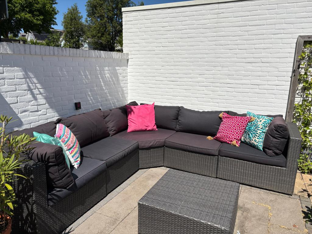 Hele mooie Loungeset van Le Sud!, Ophalen, Gebruikt, Meer dan 8 zitplaatsen, Loungeset