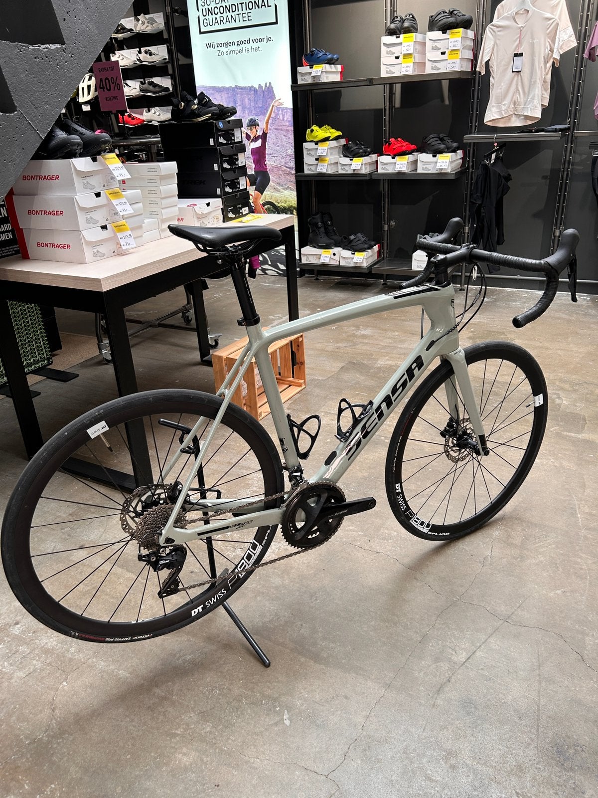 Sensa Giulia Disc 58 cm carbon met powermeter, Overige merken, Carbon, Ophalen of Verzenden, Zo goed als nieuw
